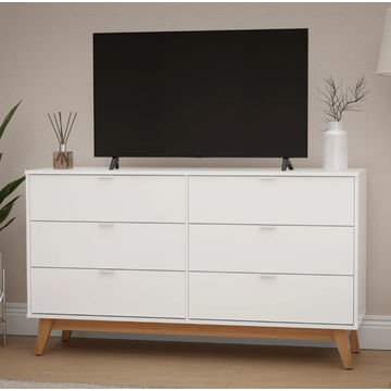 GreenLine Interiors Jan Chest of Drawer White