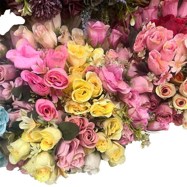 Bunches of Artificial Flowers