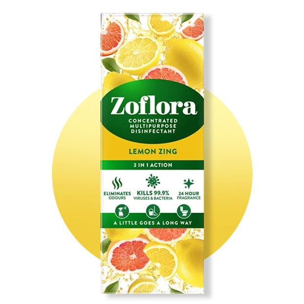 Zoflora Concentrate Lemon Zing 500ml