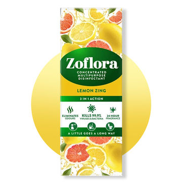 Zoflora Concentrate Lemon Zing 500ml