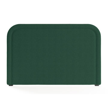 Bella Linen Headboard Emerald Double
