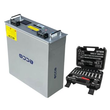 Ecco 51.2v Lithium Ion Battery and Stier Socket Set