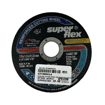 Super Flex - Slimline Metal And Stainless Steel Cutting Wheel (115mm)
