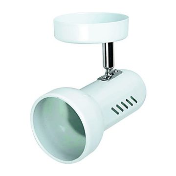 White 60W E27 Max Single Spot Ceiling Lamp