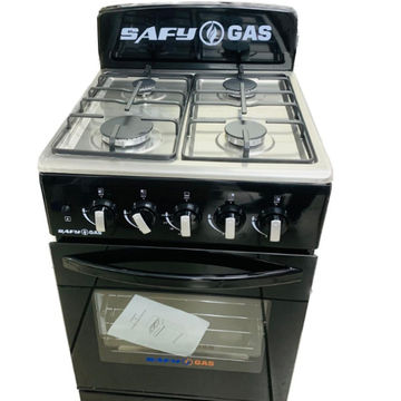 SAFY 4-burner gas stove with oven