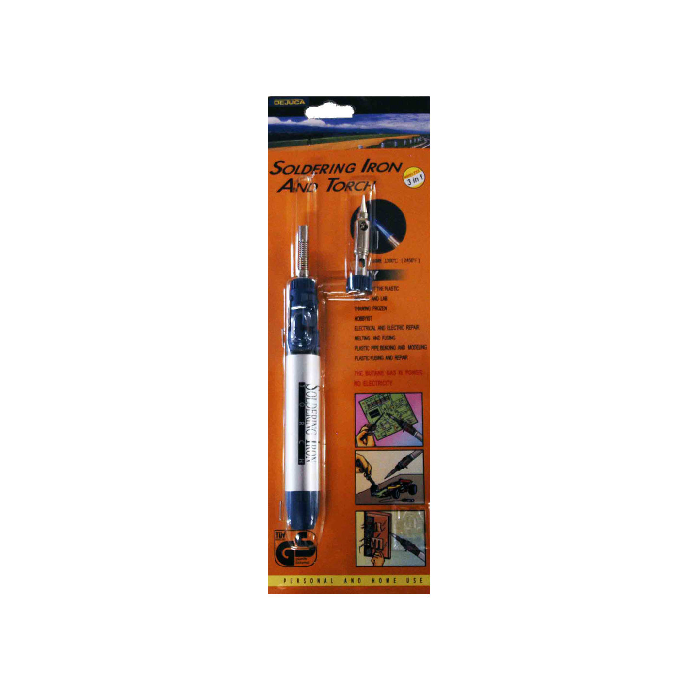 Soldering Iron and Torch - 3 in 1 - Butane - 2 Pack