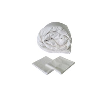 Standard Duvet Cover Set - Microfibre - Jet Grey - Queen