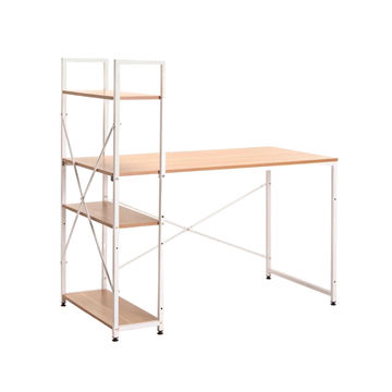 Vividitto - Eydis 120cm Desk With Shelf - Beech