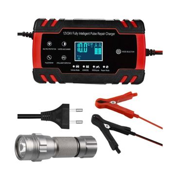 12v8a / 24v4a Pulse Repair Battery Charger and Stier Torch