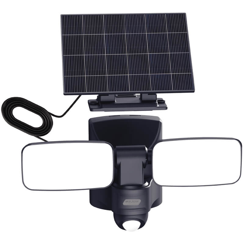 1000 Lumens Solar LED Floodlight (Sensor option) (SFP-10C) - Major Tech