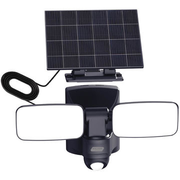 1000 Lumens Solar LED Floodlight (Sensor option) (SFP-10C) - Major Tech