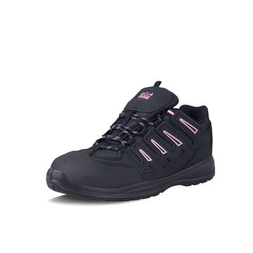 Lily Ella Ladies Safety Steel Toe Boot ( UK Size 5 )