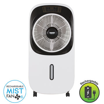 Eurolux Portable Rechargeable Mist Fan with LED