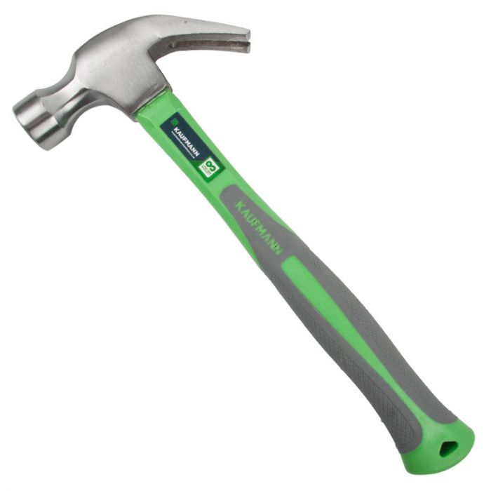 Kaufmann - Poly Handle Claw Hammer - Green