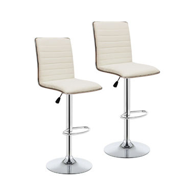 Nu Dekor - Allister Bar Stool - Set Of 2 - White