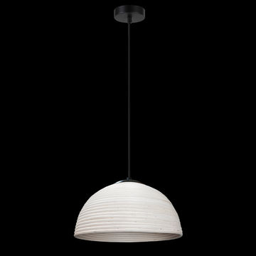 230v 40W E27 Small Rattan Tube Pendant