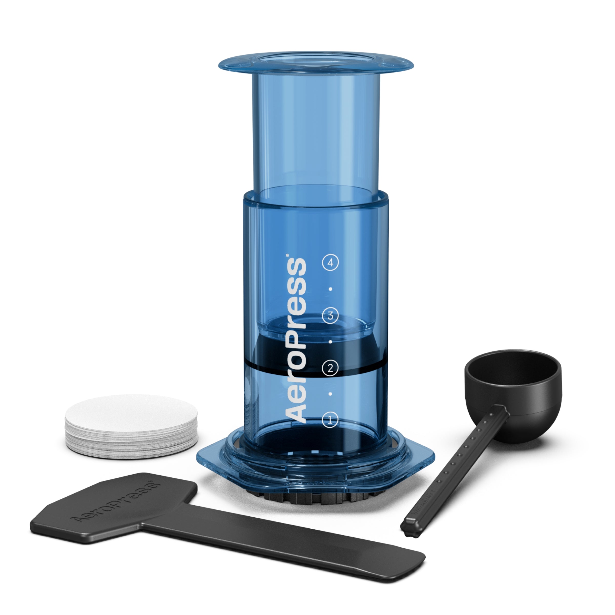 AEROPRESS Clear Blue Coffee Press