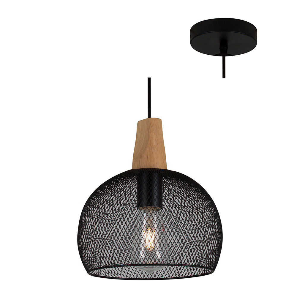 Eurolux Namada Pendant 220mm Black