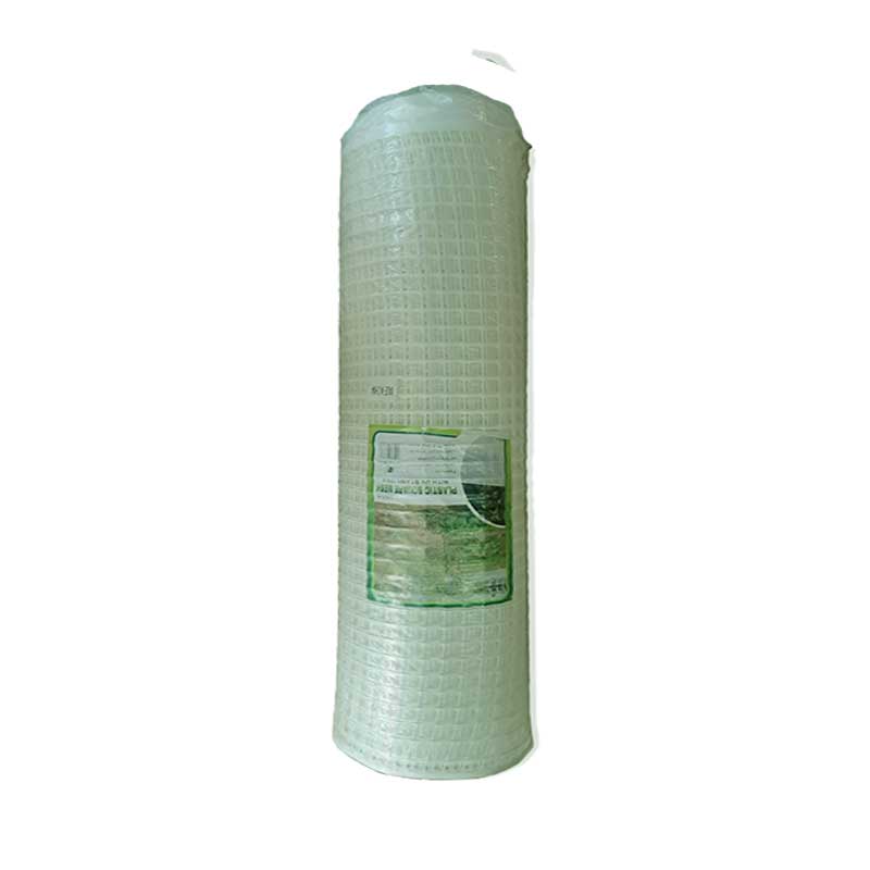 EARTH Garden Fence Roll Plastic White 1m x 25m (30x30mm)