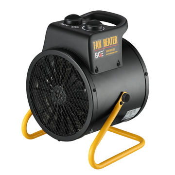 Bluetech Fans - Stainless Steel Electric Heater - 2000W - Black Overheat Protection