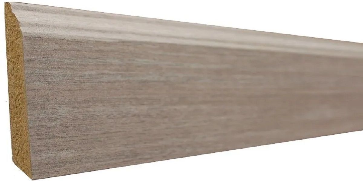 Skirting Alsace Oak MDF Wrapped 100mm x 14mm x 2250mm