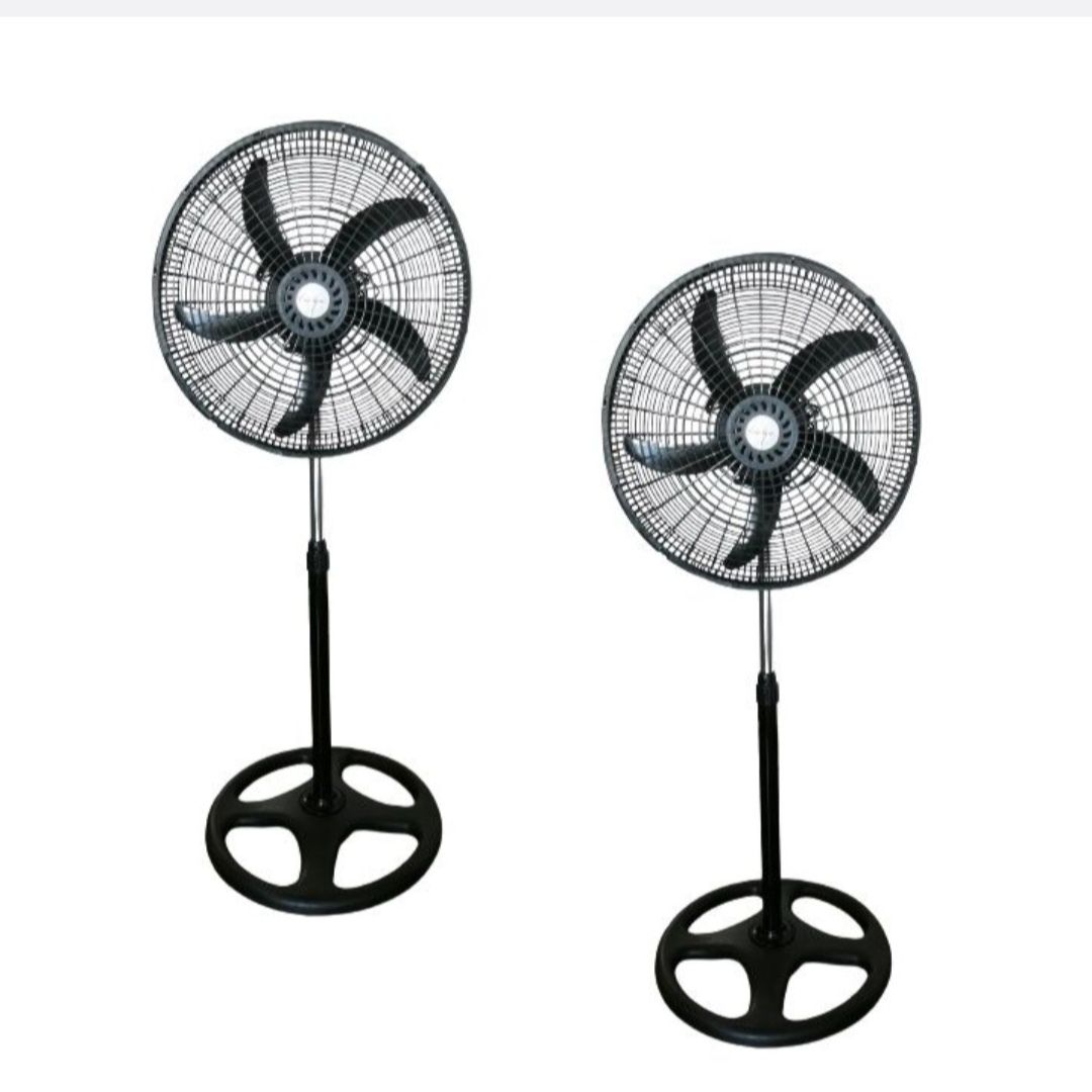Electric Fan with 3 Speed Control Cooling Effect & Touch Control - Pack of 2