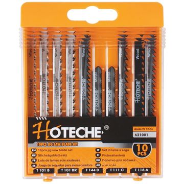 Hoteche 10 Piece Jig Saw Blades - Bosch Type