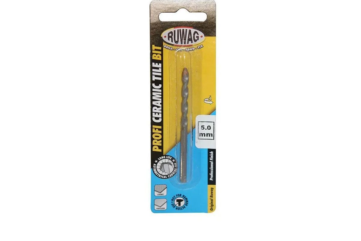Ceramic Tile Bit, Ruwag, 5mm BY WOODLY