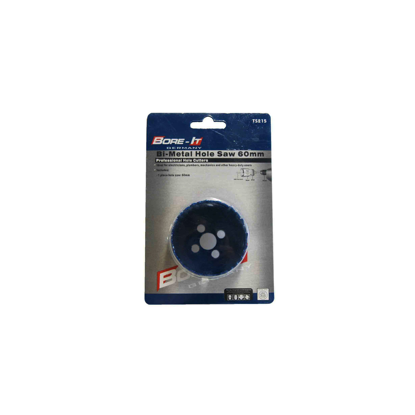 Bore-it - Hole Saw - Bi-metal - 60mm - 5 Pack