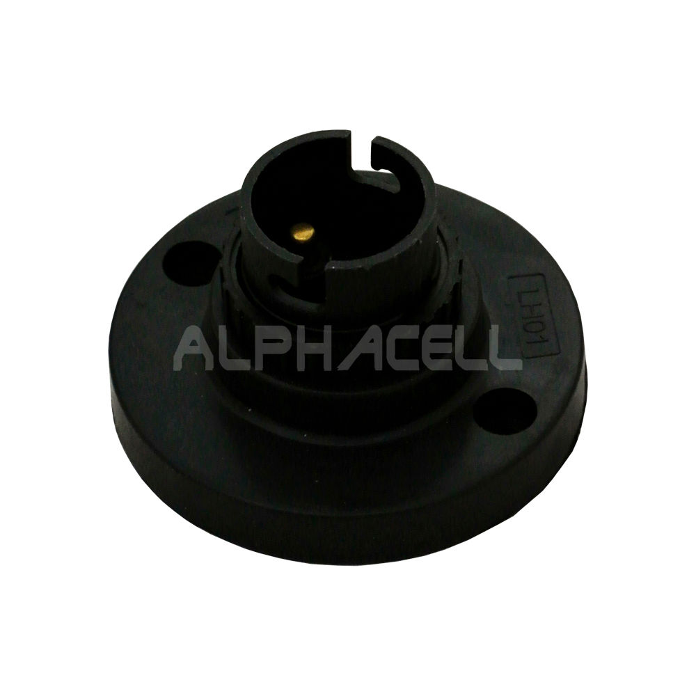 LAMPHOLDER B22 BATTEN BLACK