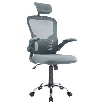 Everfurn Office & Computer Chair: High Back | Stagio Ergo Series - Grey