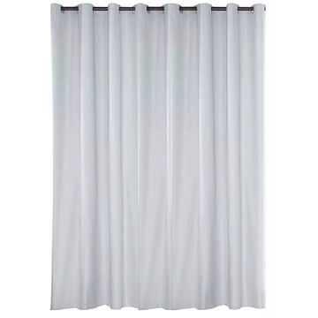 Matoc Readymade Curtain -100% Blackout -Shimmer Ice -Eyelet -230cm W x 221cm H