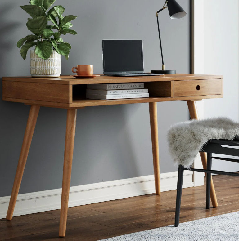 Greenline Interiors Jaundre Study Desk Brown