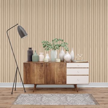 Panel Pack – Interior Wall Panels (Box of 10) – Oak Wood Look – 120mm x 12mm x 2.4m
