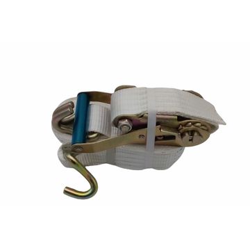 Ratchet Tie Down Heavy Duty  50mm x9m White