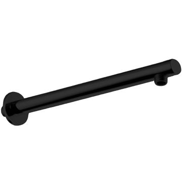 Devario Premio Shower Arm Round 400mm Stainless Steel - Matt Black