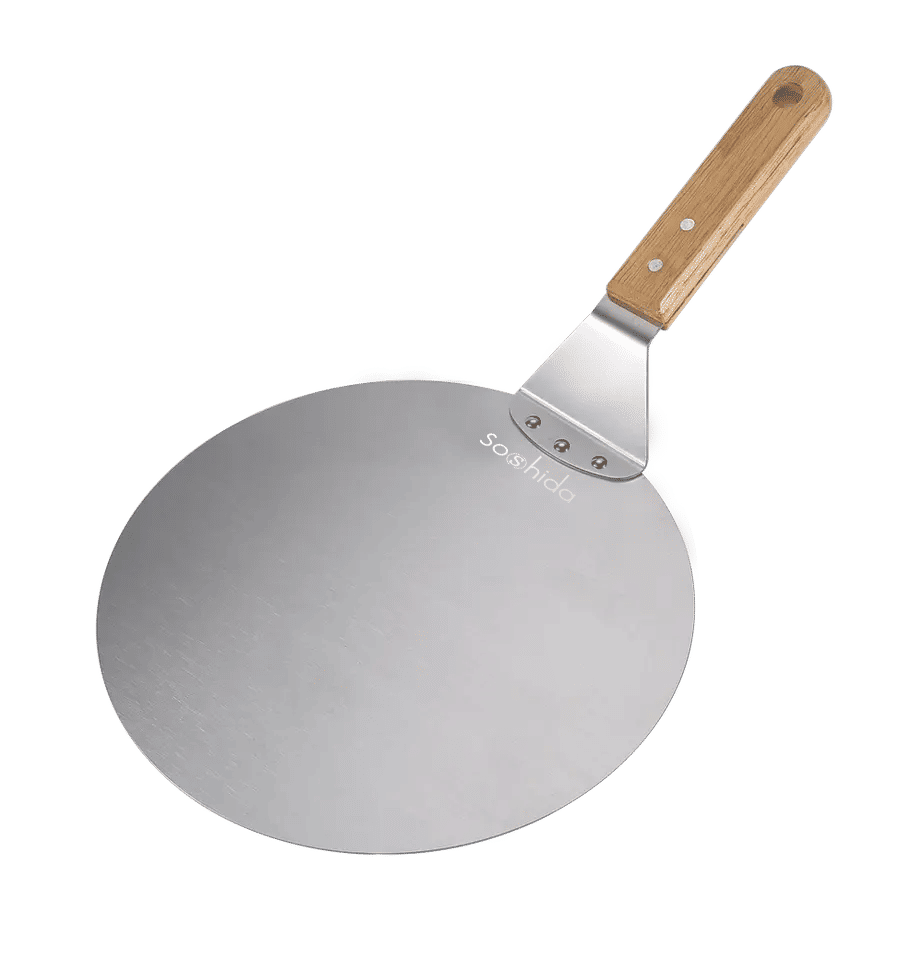 Soshida Silver Stainless Steel 304 Pizza Lifter