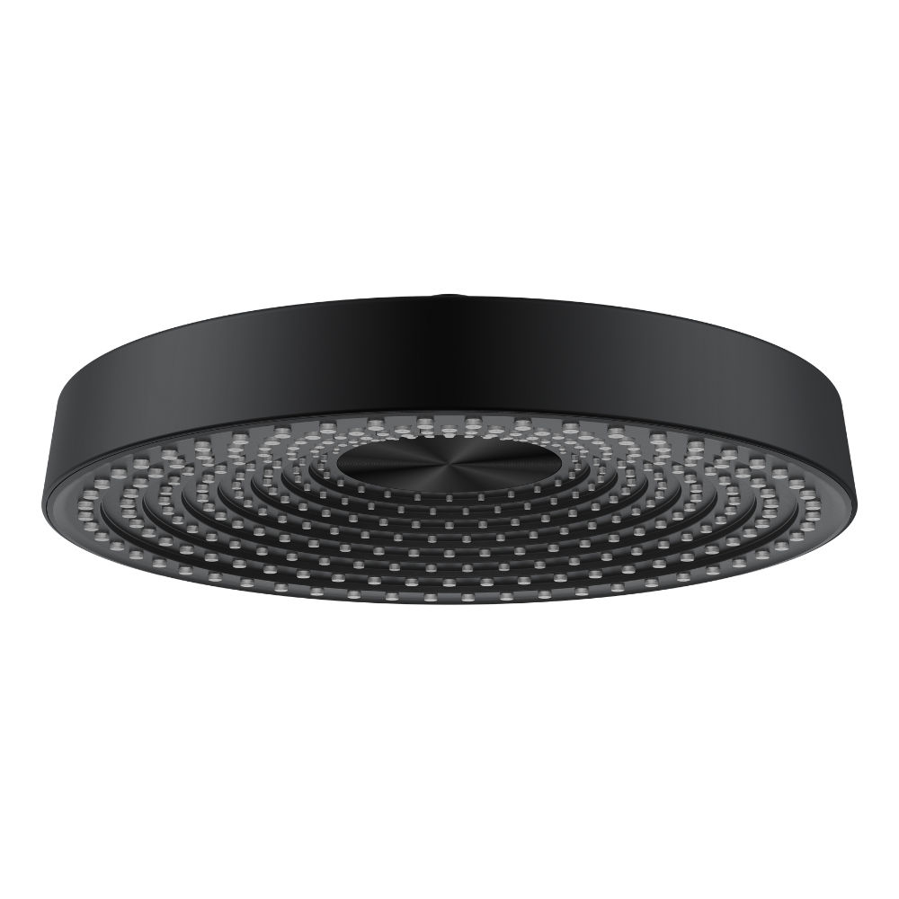 LUXUS BLACK SHOWER HEAD - ROUND 12