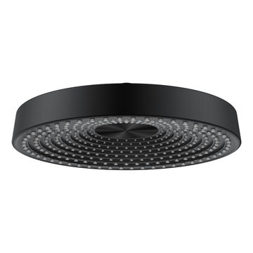 LUXUS BLACK SHOWER HEAD - ROUND 12"