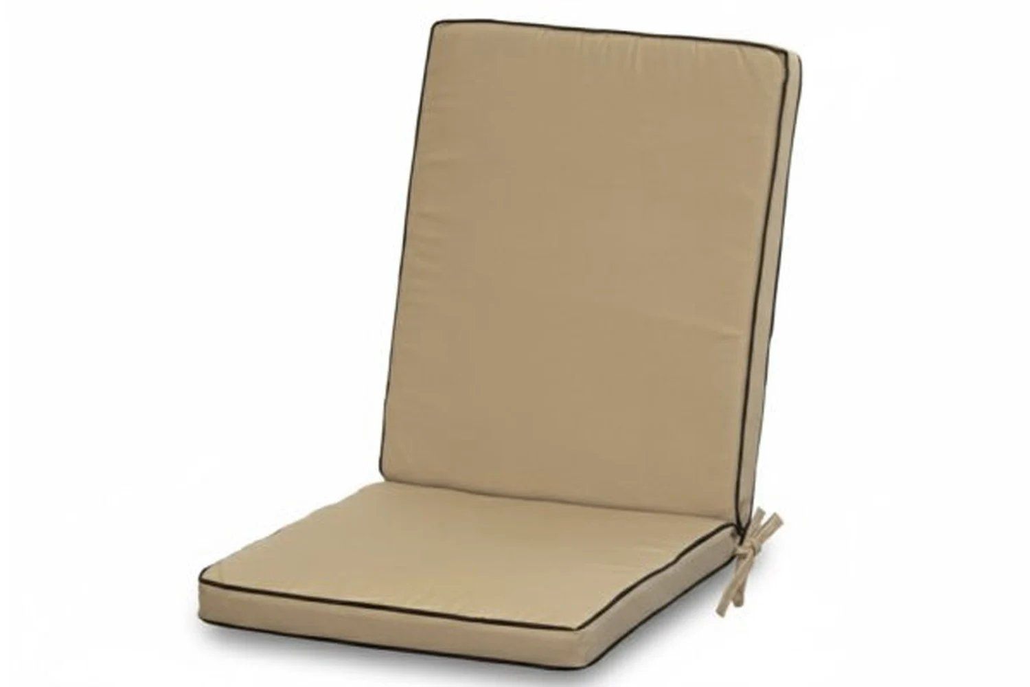 Universal Armchair Outdoor Cushion Seat & Back (Deluxe Beige)