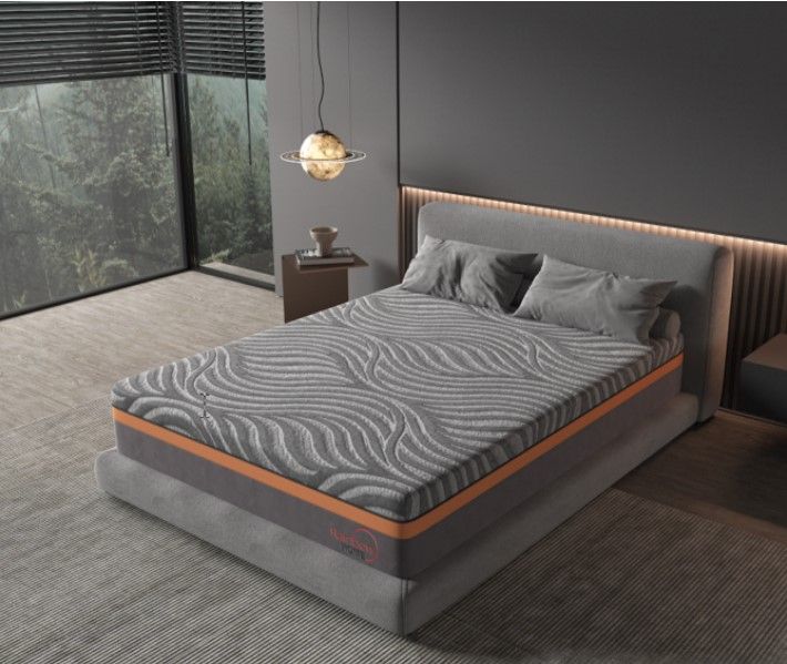 Florida Double Memory Foam and Spring Hybrid Mattress with Bamboo Fabric