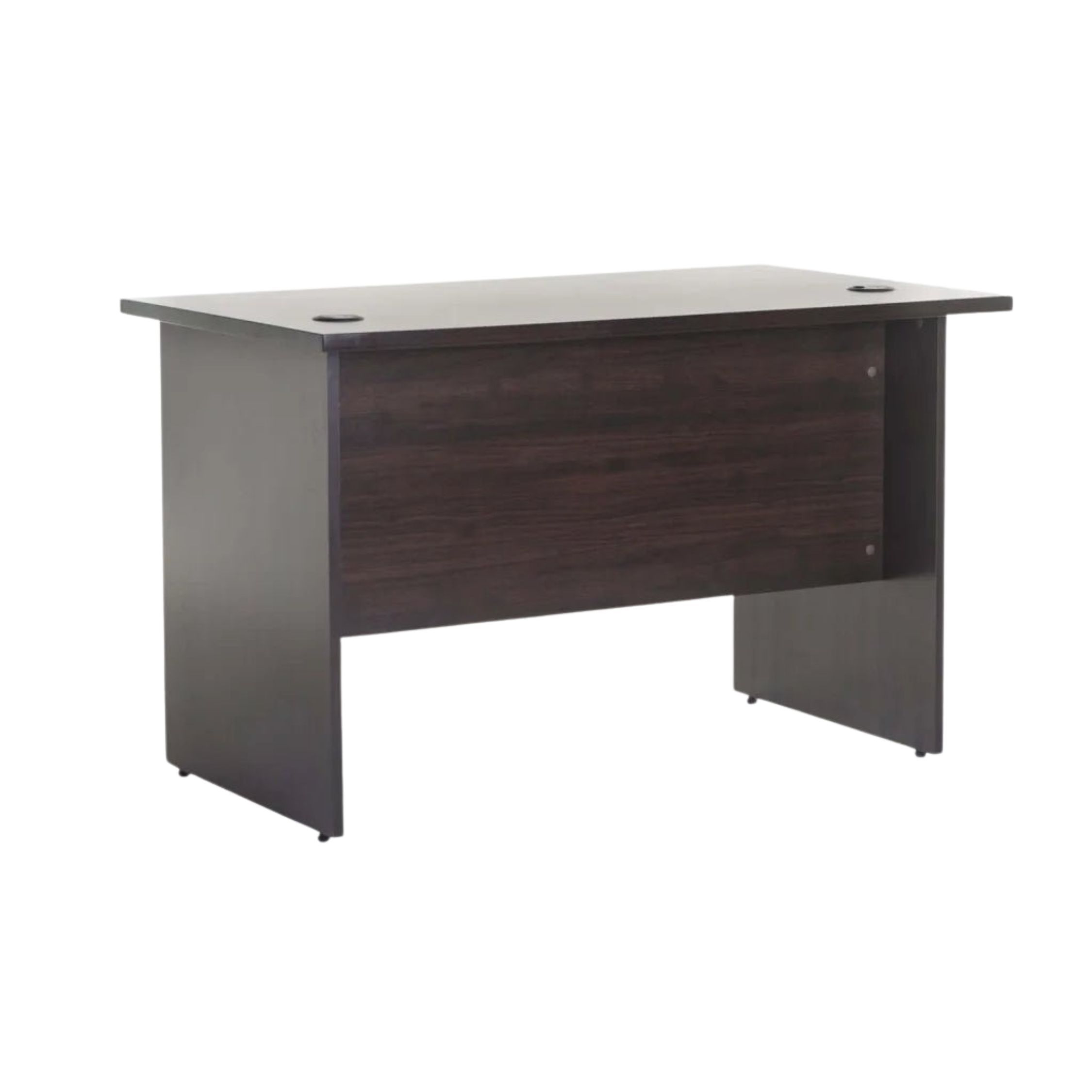 120cm Modern Desk with Melamine Worktop - Wenge