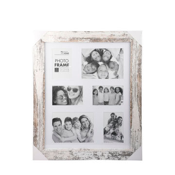 Picture Frame - Distressed White - 40cm x 50cm - 2 Pack