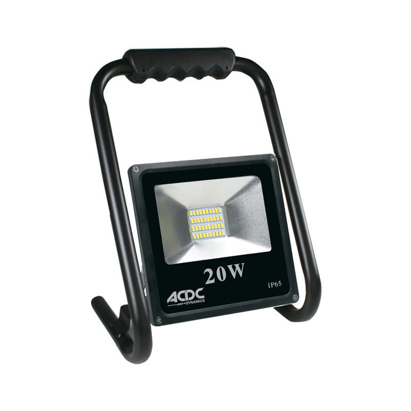 85/265VAC 20W Cool White LED Flood Light C/W Stand IP65