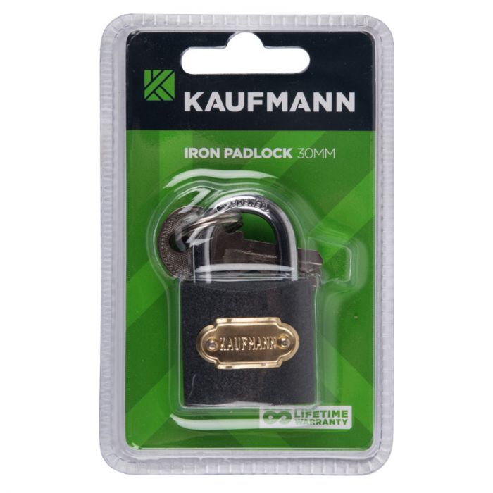 Kaufmann - Steel Lock 30mm - 2 Pack
