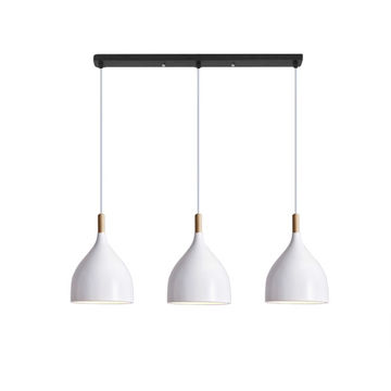 Elegance 3-Light Indoor Island Pendant Light/White