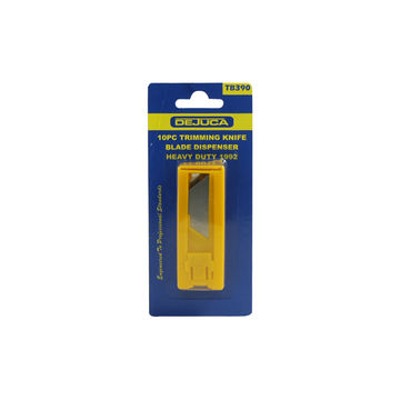 Dejuca - Trimming Knife Blade - Dispenser - 10/Piece - 4 Pack