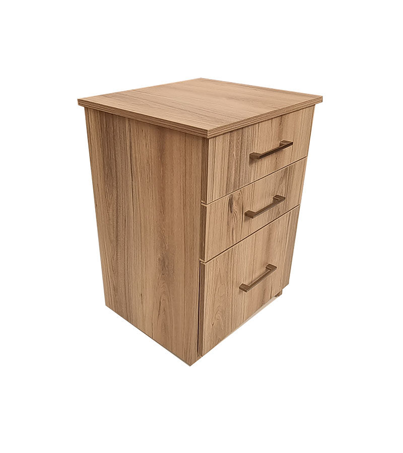 Cambridge 3 Drawer Pedestal - Sahara