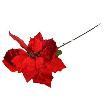 POINSETTIA 76CM RED