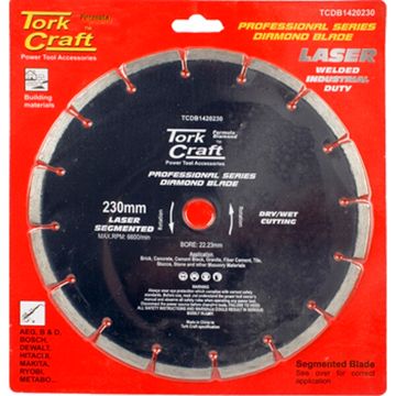 Diamond Blade 230Mm Segmented Laser Industrial